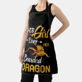この女の子は髭を生やしたドラゴントカゲが大好き エプロン (インサイチュ)