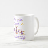 この女の子ラブズチアリーティング コーヒーマグカップ (正面右)