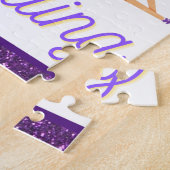 この女の子ラブズチアリーティング ジグソーパズル (側面)