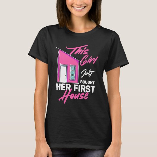 この女の子買はファーストハウス Tシャツ (正面)