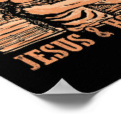 この女の走子はイエスと馬のカウボーイRodeo Ra ポスター (角)