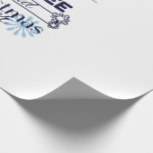 この女の走子はコーヒーとクリスマス応援 ラッピングペーパー (角)