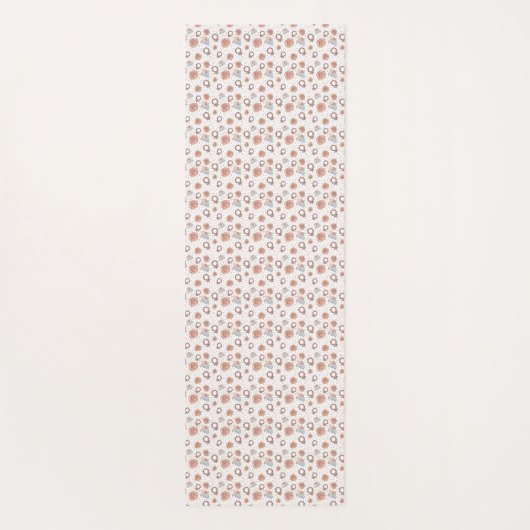 この女得の子パワーヨガマット ヨガマット (裏面)