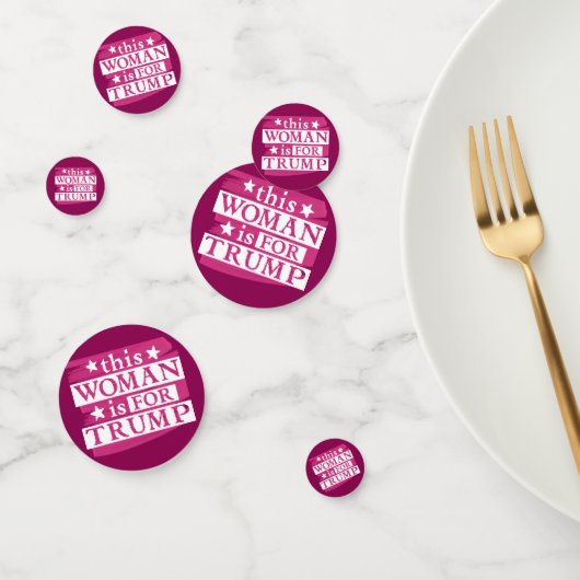 この女性はトランプ紙吹雪 コンフェッティ (グループ)