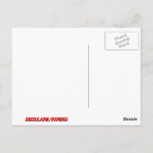 この女恋しく思のチおもしろいキン ポストカード (裏面)