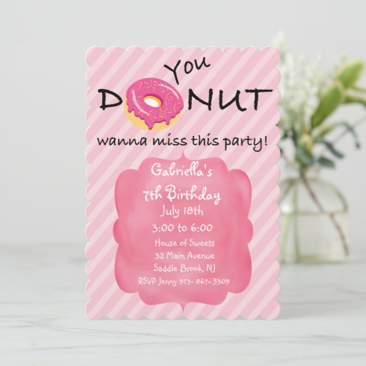 この女恋しく思の子招待状 招待状 (スタンド正面)