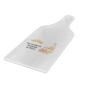 この女王さまはワインを手に入れた カッティングボード (角)