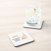 この女王さまはワインを手に入れた コースター (右側)