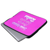 この女王は自分のルールで住んでいるエレクトロニクスバッグ ラップトップスリーブ (正面下部)