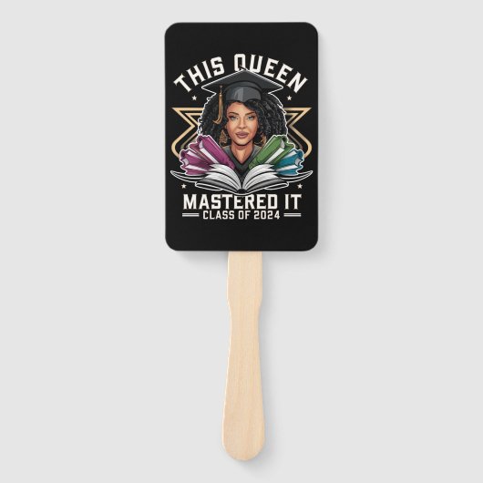 この女王は2024年卒業のクラスをマスター ハンドファン (正面)