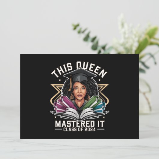 この女王は2024年卒業のクラスをマスター 案内状 (スタンド正面)