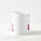 この女遊のチェス コーヒーマグカップ (中央)