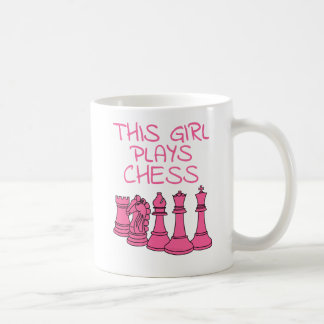 この女遊のチェス コーヒーマグカップ