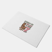この娘はもう7歳 馬 誕生日Tシャツ ドアマット (アングル)