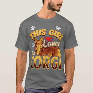 この娘はコルギが大好きだ Tシャツ