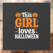 この娘はハロウィンが大好き タイポグラフィSVGデザイン_1 ウィンドウサイン (シート2)