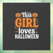この娘はハロウィンが大好き タイポグラフィSVGデザイン_1 ウィンドウサイン (シート3)