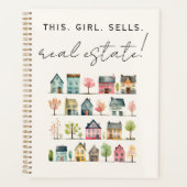 この娘は不動産を売実在る プランナー手帳 (正面)