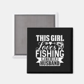 この娘は夫と魚釣りを愛す マグネット (正面/裏面)