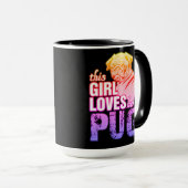 この娘は駄洒落が好きだ マグカップ (正面右)