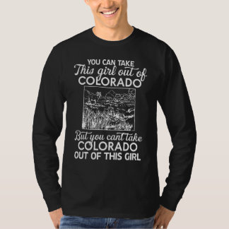 この娘をコロラド州外に連れ出せます Tシャツ