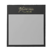 この婆さんは釉薬を使っている ノートパッド (正面)