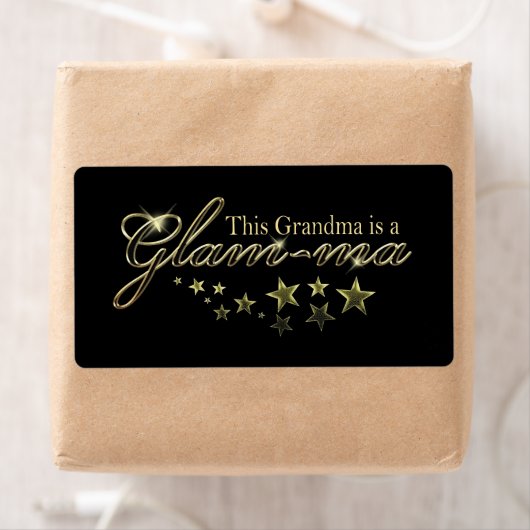 この婆さんは釉薬を使っている ラベル (インサイチュ)