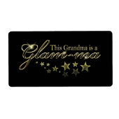 この婆さんは釉薬を使っている ラベル (正面)