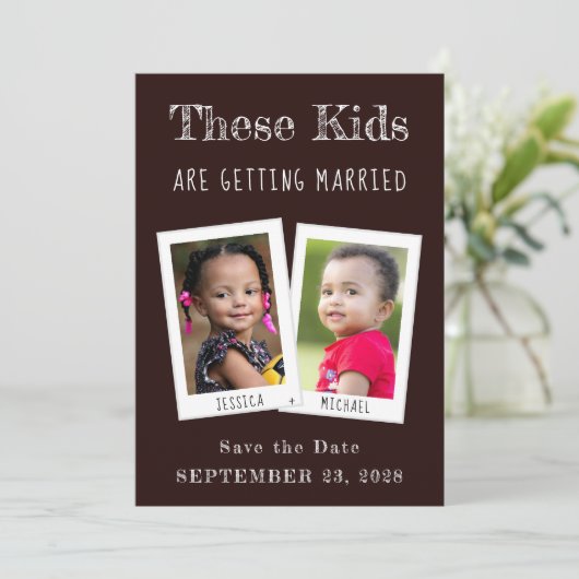 この子たちは結婚した写真を黒おもしろいく セーブザデート (スタンド正面)