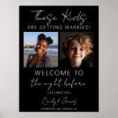 この子たちは結婚のリハーサルのディナーを食べようとしている ポスター (正面)