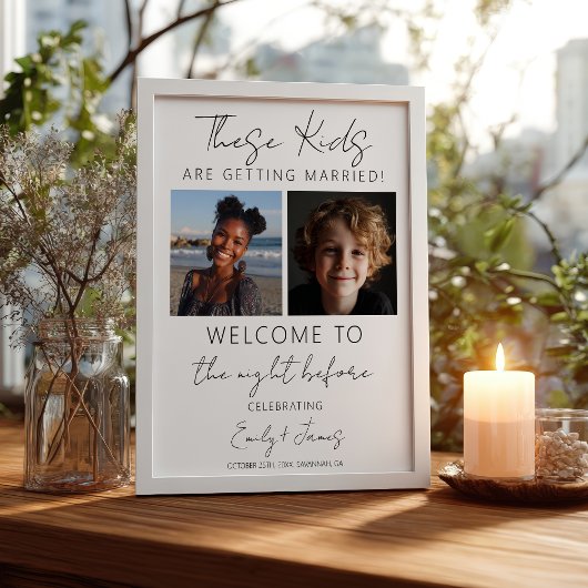 この子たちは結婚のリハーサルのディナーを食べようとしている ポスター