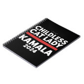 この子どものいないキャットレディはカマラ2024に投票している ノートブック (左側)