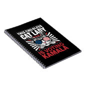 この子どものいないキャットレディはカマラ2024に投票している ノートブック (右側)