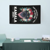 この子どものいない猫レディーズレディはカマラに投票している 横断幕 (トレードショー)