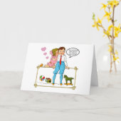 この子に何か…アニバーサリー カード (黄色い花)