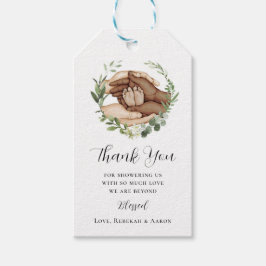 この子のために私たちは祈メッセージカードだ ギフトタグ