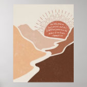 この子のために私たち祈聖なる書物、 経典子供部屋アート ポスター (正面)