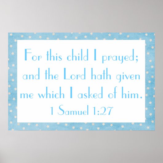 この子のために私は祈男の赤ちゃんポスター ポスター (正面)