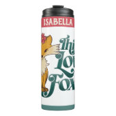 この子はキツネ タンブラー (正面)