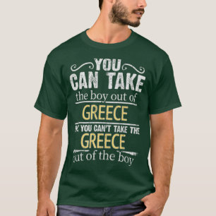 この子はギリシャから連れ出せるが駄目だ Tシャツ