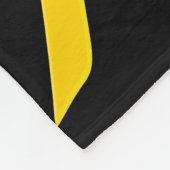 この子はモンスター・トラックの男の子と女の子が大好き フリースブランケット (角)