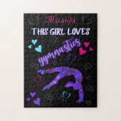 この子は体操が大好き ジグソーパズル (縦)