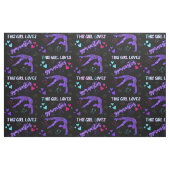 この子は体操が大好き ファブリック (ファットクウォーター)