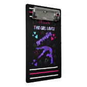 この子は体操が大好き ミニクリップボード (アングル)