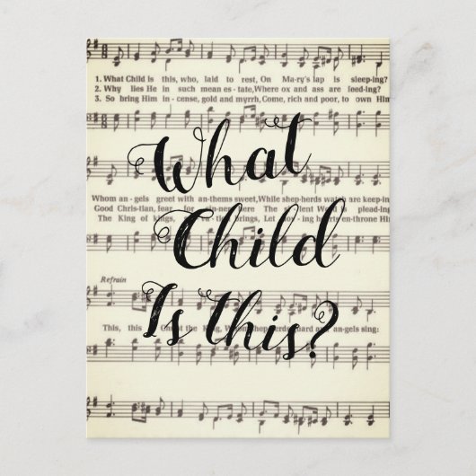 この子は何だ？ ポストカード (正面)