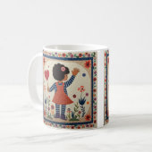 この子は天使だ。 コーヒーマグカップ (正面左)
