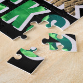 この子は本当にモンスタートラックを消化する ジグソーパズル (側面)