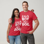この子は犬派おもしろいだ Tシャツ (ユニセックス)