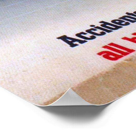 この子は盲人を見つけた ポスター (角)