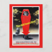 この子は盲人を見つけた ポストカード (正面)